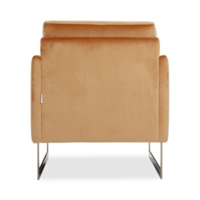 Coco Fabric Chair - Brass