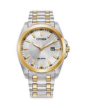 Shop Citizen Corso Men's Two-tone Stainless Steel Watch, 41mm In Silver/two-tone