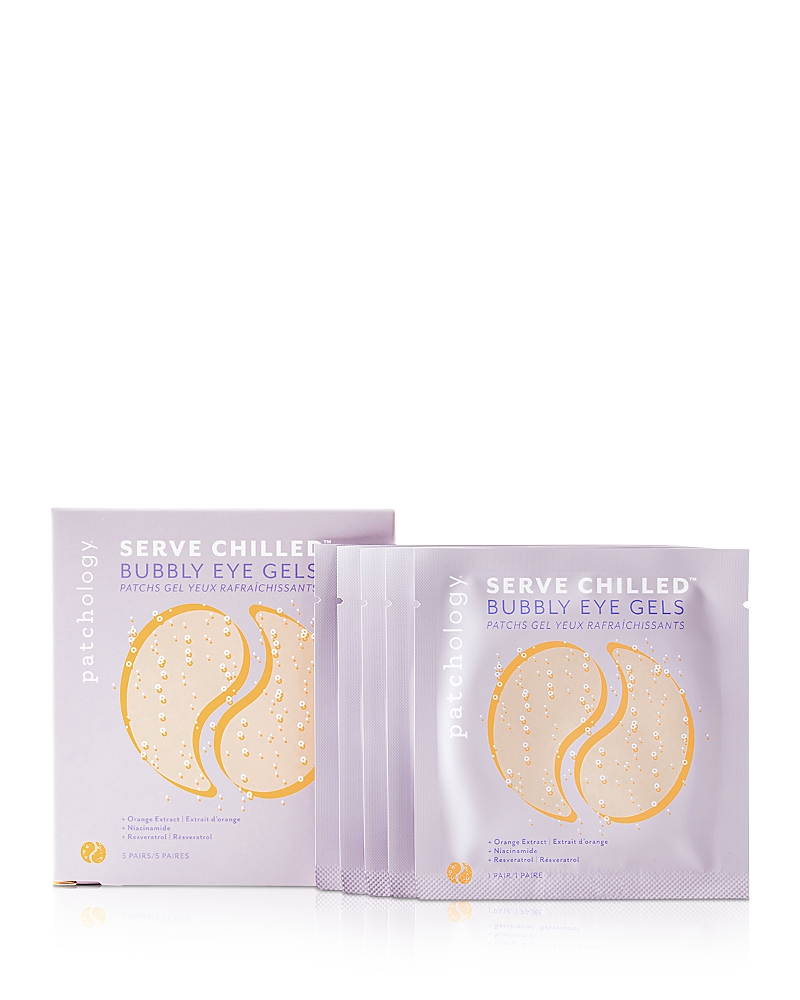Patchology Serve Chilled Bubbly Eye Gels In Purple