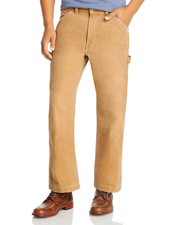 Buy Polo Ralph Lauren Orange High-waist Pants in Silk for Women in