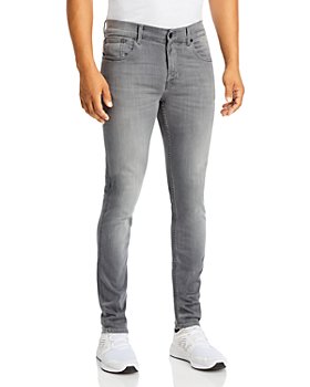 7 For All Mankind - Luxe Performance Plus Slimmy Tapered Slim Fit Jeans in Gray