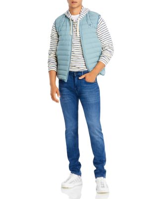 Luxe Performance Plus Slimmy Tapered Slim Fit Jeans in Mid Blue