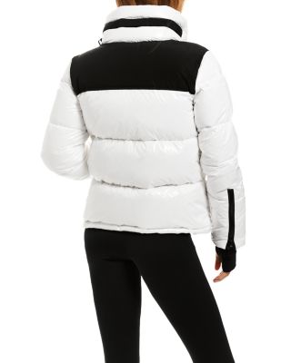 ladies white jacket with hood