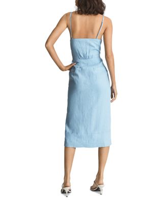 REISS Kay Linen Dress | Bloomingdale's Women