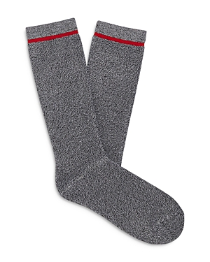 Ugg Kyro Cozy Crew Socks In Marled Black