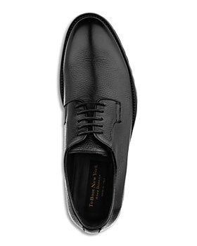 Alfani Platinum Men's Textured Monroe Cap-Toe Oxford Dress Shoes In Black 