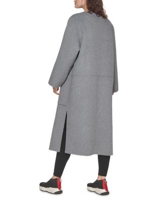 long grey jacket womens