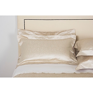 Frette Lux Glowing Weave King Sham In Milk