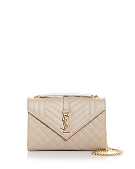 Shopping leather handbag Saint Laurent Beige in Leather - 27449776