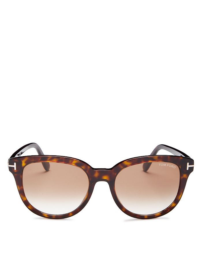 Tom Ford - Olivia Round Sunglasses, 54mm