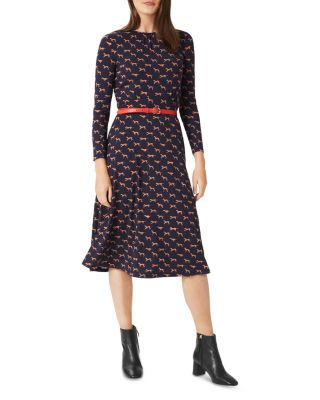 HOBBS LONDON - Sian Printed Jersey Dress