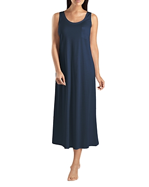 HANRO COTTON DELUXE TANK NIGHTGOWN,77951