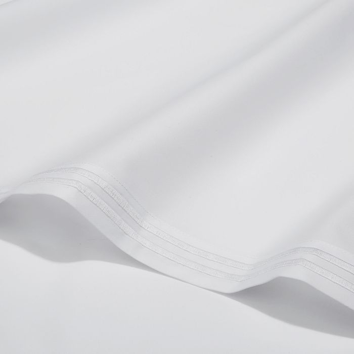 Shop Hudson Park Collection Italian Percale King Flat Sheet - 100% Exclusive In White