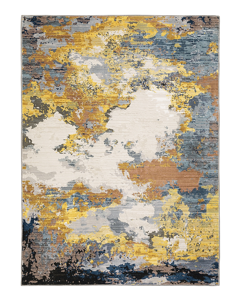 Oriental Weavers Caravan 530v8 Runner Area Rug, 2'3 X 7'6 In Gold