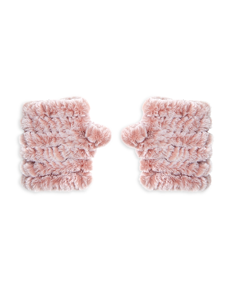 Jocelyn Mandy Faux Fur Fingerless Mittens