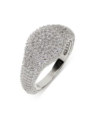 Nadri - Pav&eacute; Signet Ring
