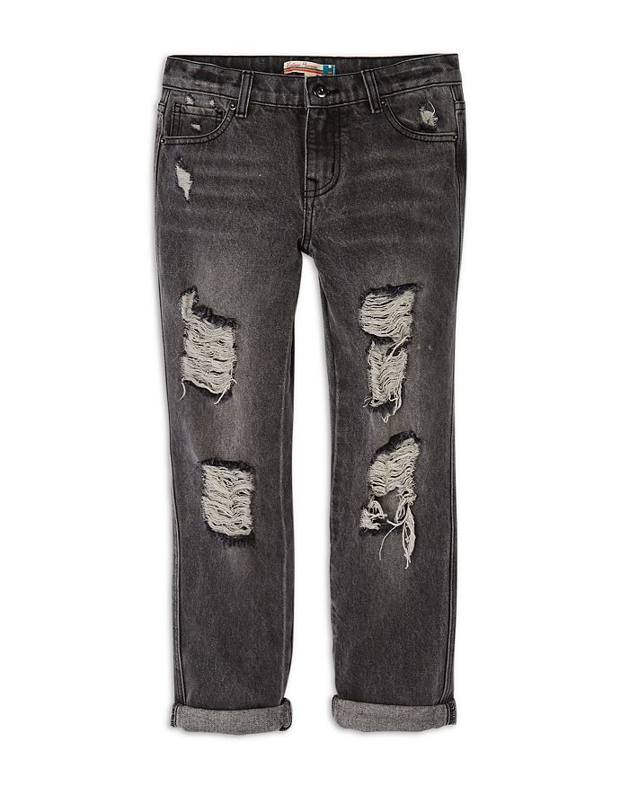Jeans Délavés Vintage Havana Pour Fille - Taille 7 - 100% Coton - Neuf Avec étiquettes
