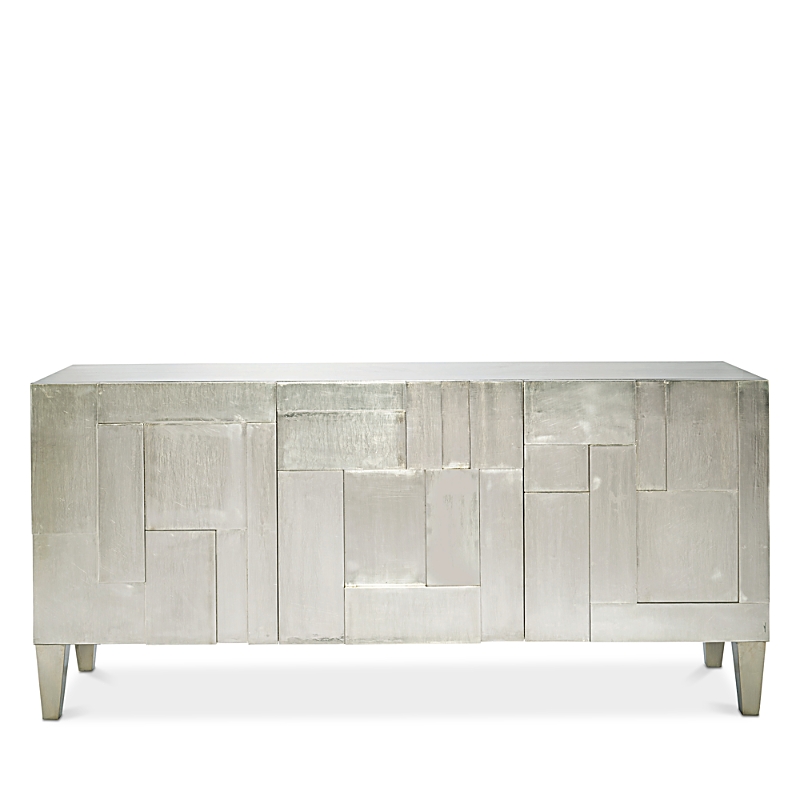 Bernhardt Carleton Entertainment Console In German Silver