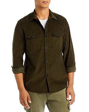 Frame Micro-cord Cotton Jacket In Surplus