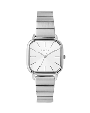 Breda Esther Bracelet Watch, 26mm In White/silver