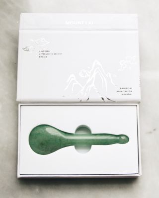 The Jade Acupressure Gua Sha Spoon