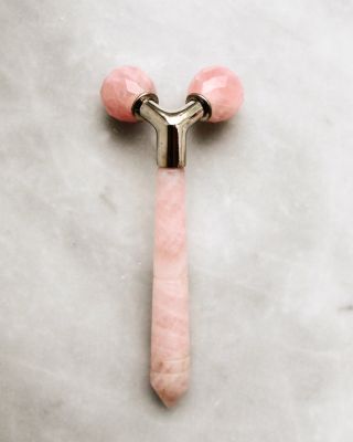 The Rose Quartz Tension Melting Massager for Face &amp; Neck