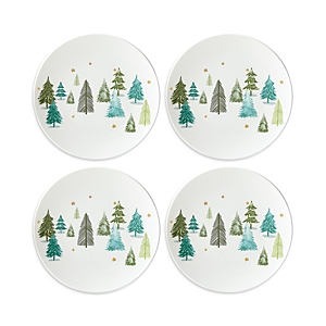 Lenox Balsam Lane Four-piece Accent Plate Set In Multi