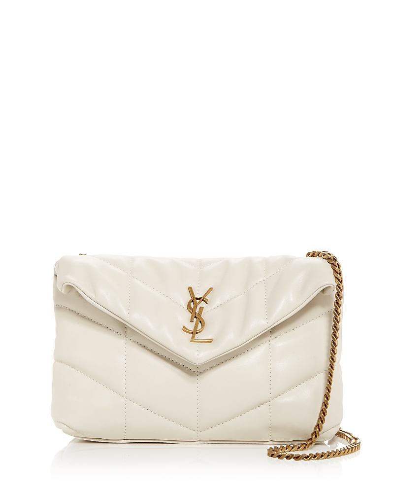 Saint Laurent Puffer Toy Convertible Shoulder Bag in Lambskin · OS