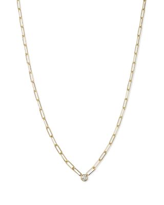 Meira T 14K Yellow Gold Diamond Chain Necklace, 16