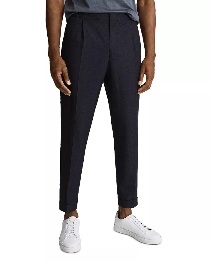 REISS  Brighton Relaxed Fit Pleated Pants
