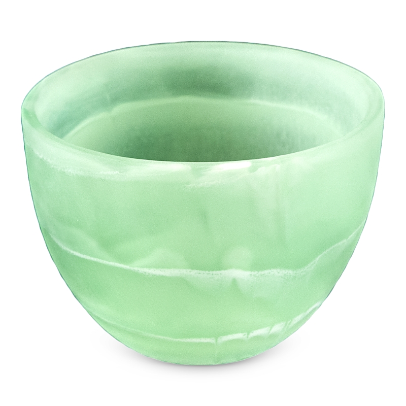 Nashi Deep Bowl, Medium In Mint Swirl