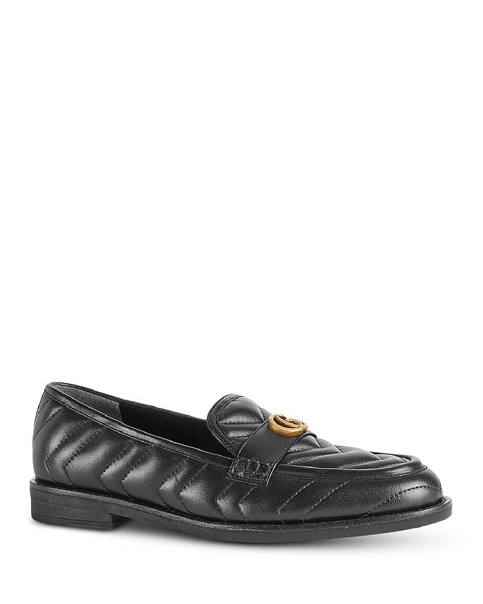 Gucci - Women's Quilted Slip On Loafers