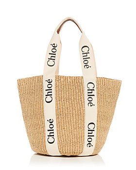 Chloé - Woody Large Woven Basket Tote