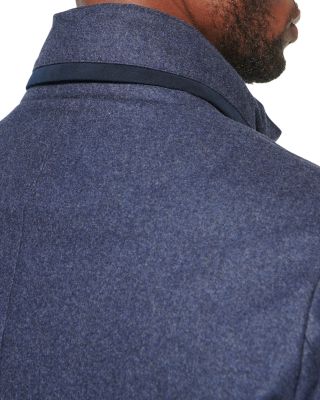 Stretch Down Filled Car Coat