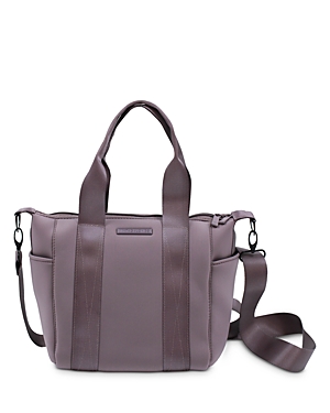 Shop Mytagalongs Everleigh Commuter Tote Bag In Dusty Lilac