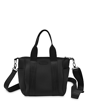 Shop Mytagalongs Everleigh Commuter Tote Bag In Onyx