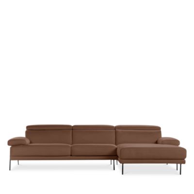 Esposta 2-Piece Leather Sectional