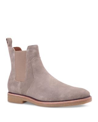 Gordon Rush Men's Vaughn Pull On Chelsea Boot In Light Taupe Suede