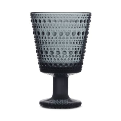 Kastehelmi Dark Grey Universal Glass, Set of 2