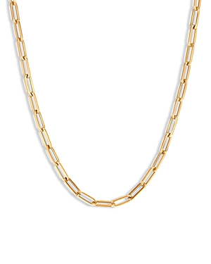 Bloomingdale's Paperclip Link Chain Necklace In 14k Yellow Gold, 24 - 100% Exclusive