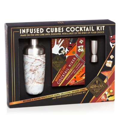 Herb & Lou's - Blood Orange Ginger Old Fashioned Infused Cubes Gift Set