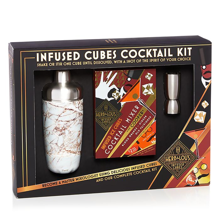  Herb & Lou's Infused Cubes Cocktail Mixers - The