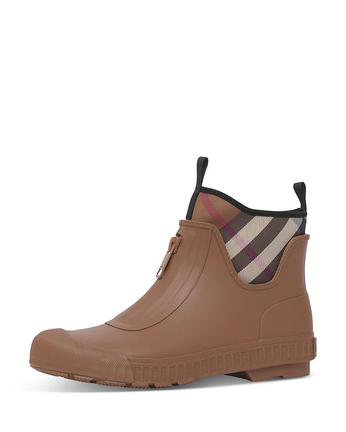 Puddle-Ready Elegance: The Burberry Flinton Rain Boots