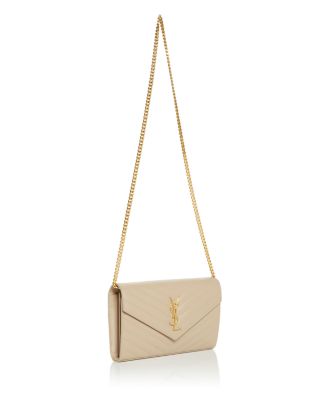 Classic Cassandre Chain Wallet in Grain Leather