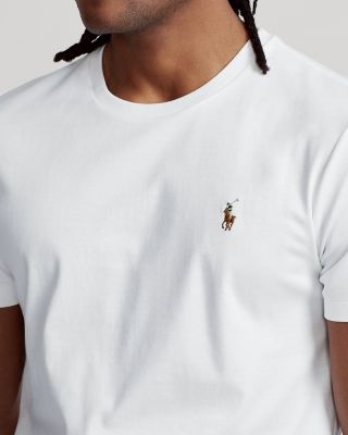 Cotton Embroidered Logo Tee