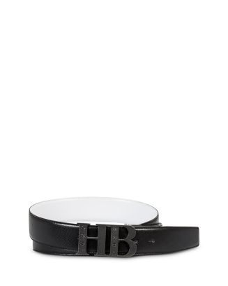 BOSS Hugo Boss Men s Balwinno Leather Logo Belt Bloomingdale s