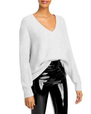 Alice and Olivia - Dev Oversized V Neck Sweater