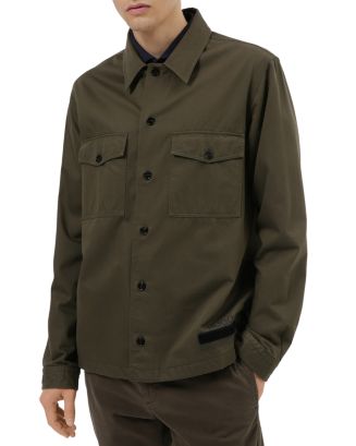 HUGO Enalu Cotton Oversized Fit Jacket | Bloomingdale's