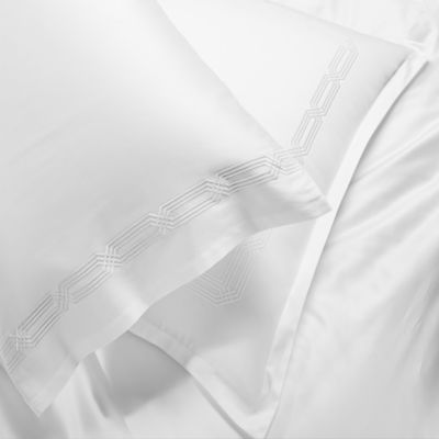 Italian Tivoli Embroidered Flat Sheet, King - Exclusive