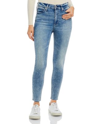 skinny fit high rise rag & bone nina pants